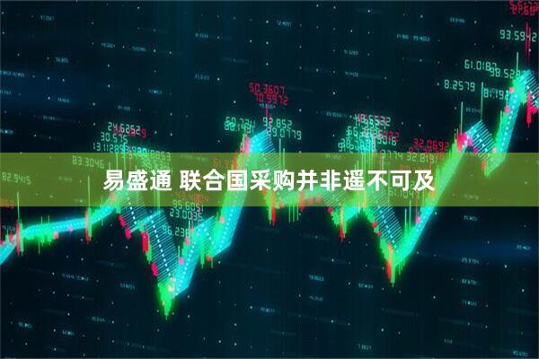 易盛通 联合国采购并非遥不可及